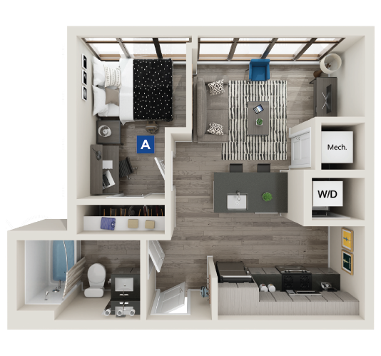 Astoria Rendering