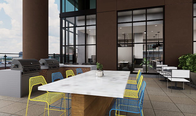 Outdoor kitchen