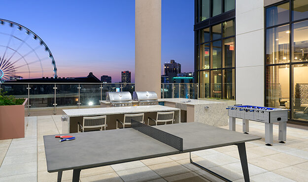 Grilling stations