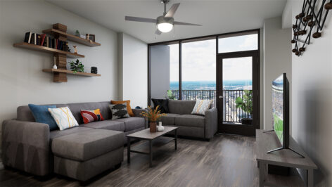 Furnished living space