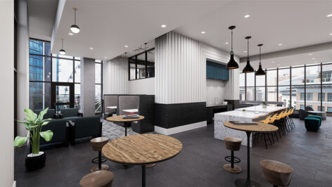 Clubhouse dining room