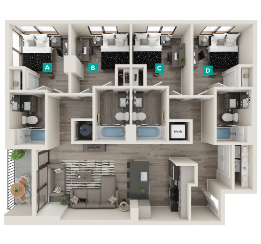 Deerwood Rendering