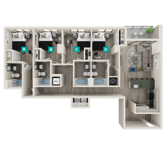 Downing Rendering