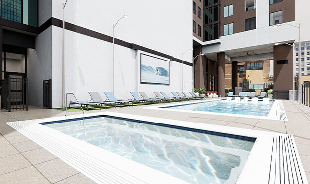 Resort style spa