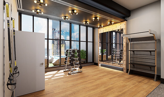 Yoga studio