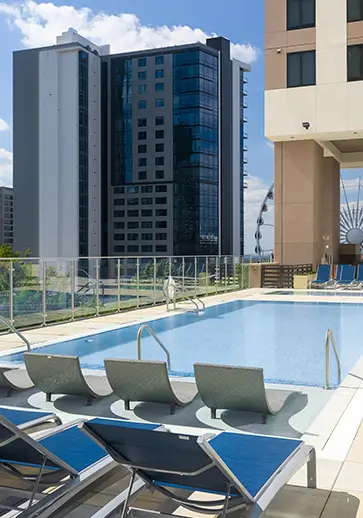resort style pool